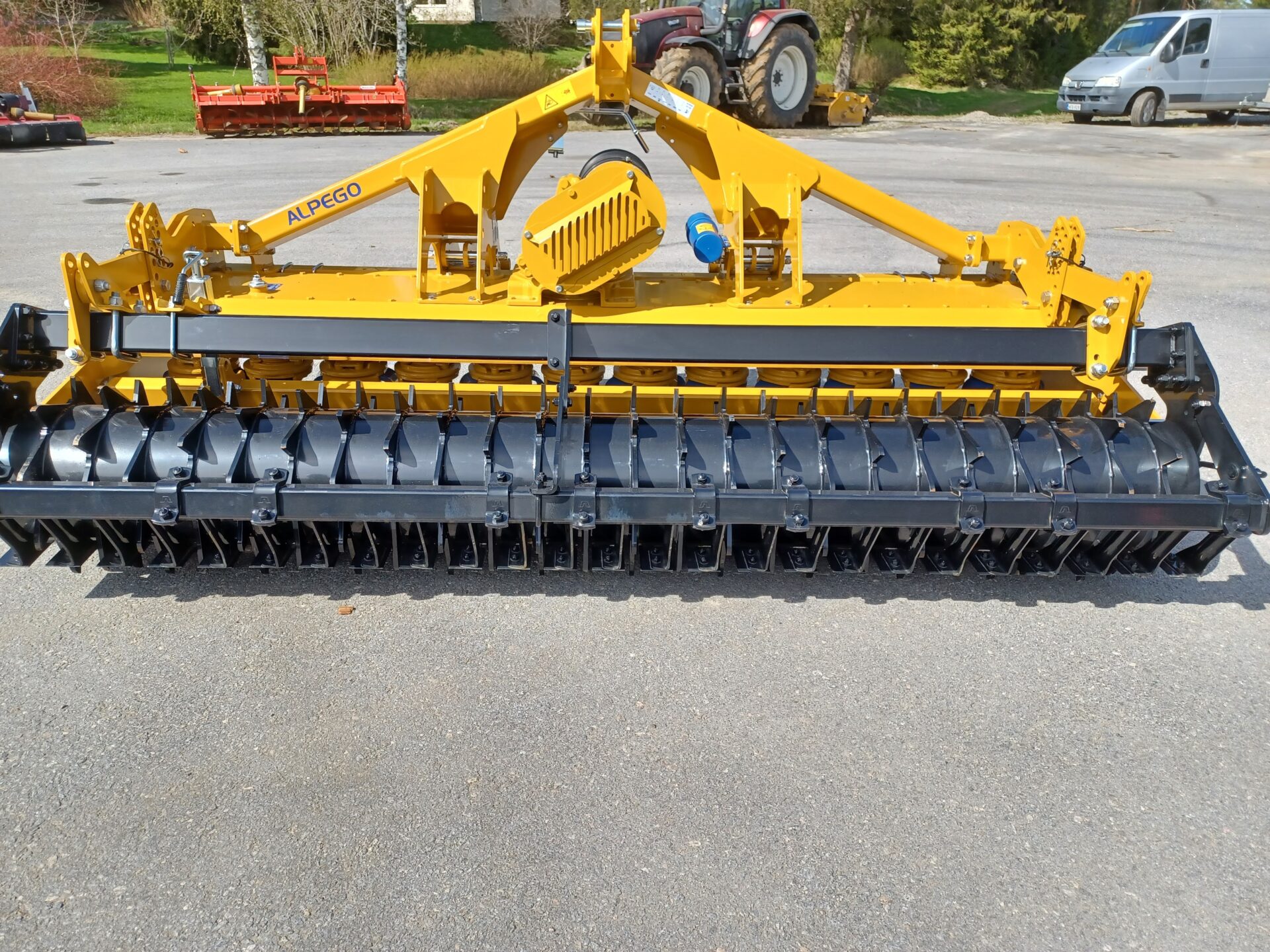 Alpego RK 300 Rapido, 3m vaakatasojyrsin haineväjyrällä - Image 4