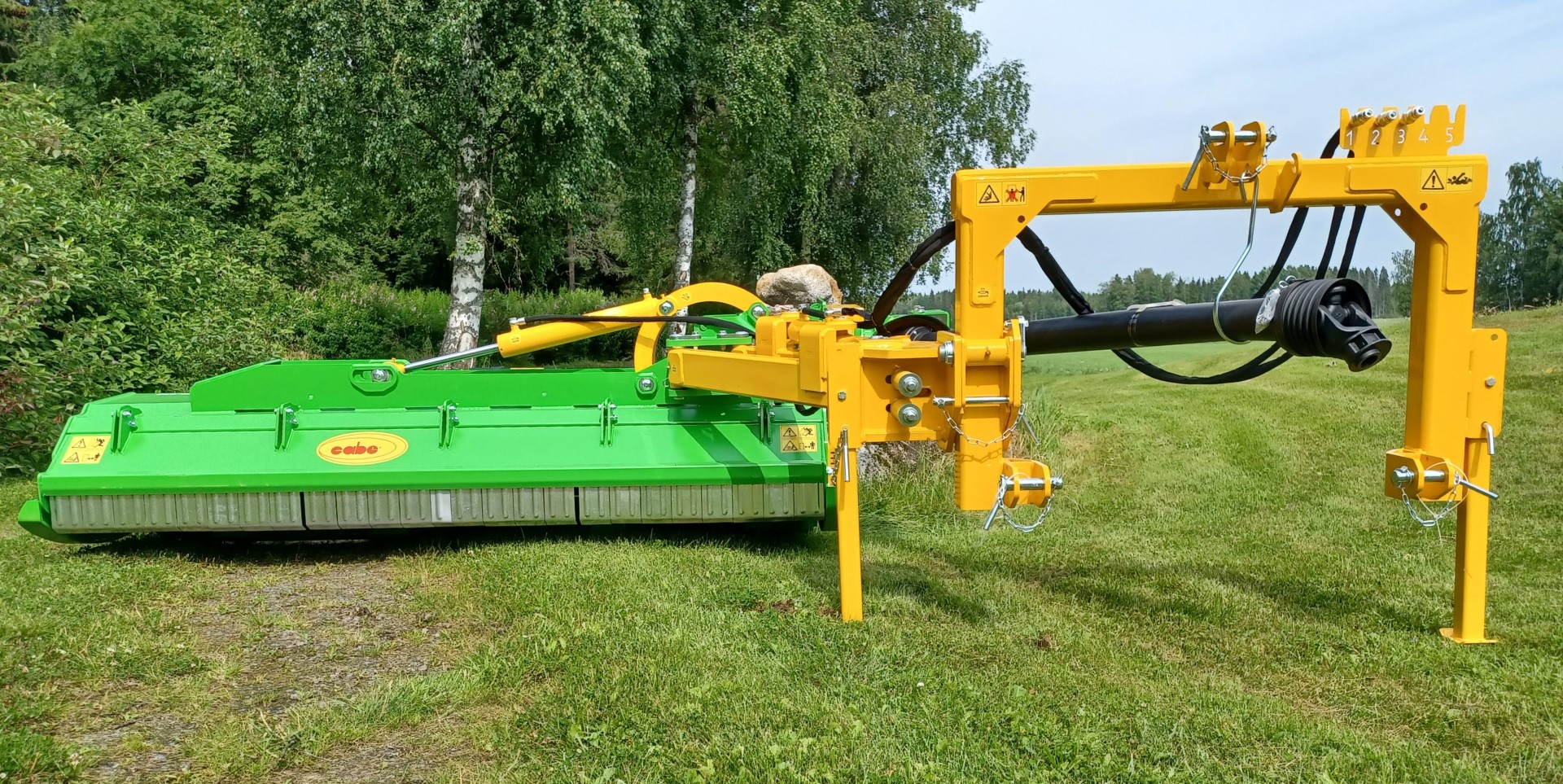 Cabe Finlandia piennarmurskaimen sivusiirron ääriasento