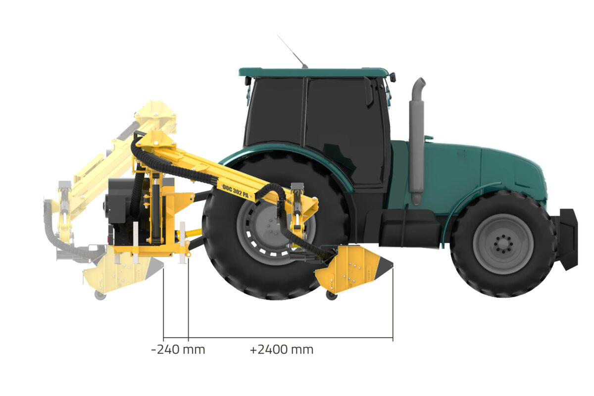 Femac DOC 302 PA puominiittokone viheralueiden kunnossapitoon - Image 2