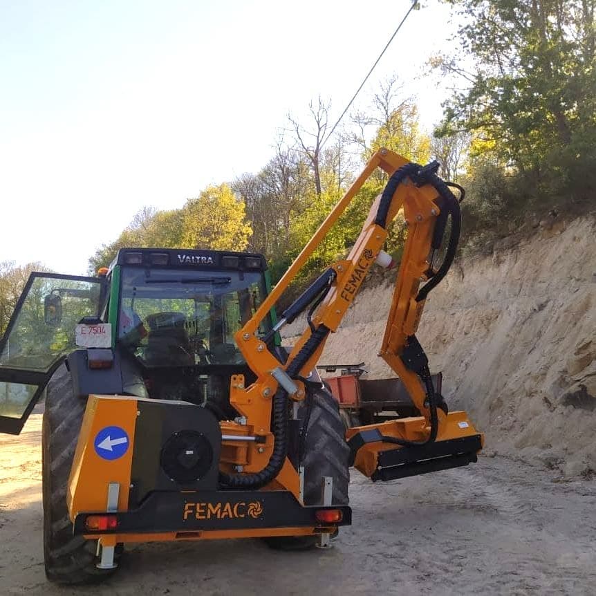 Femac DOC 302 PA puominiittokone viheralueiden kunnossapitoon - Image 4