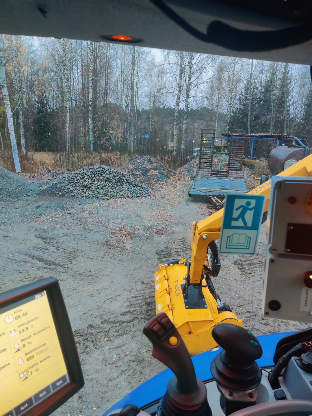 Femac VFR puomimurskain näkymä kopista