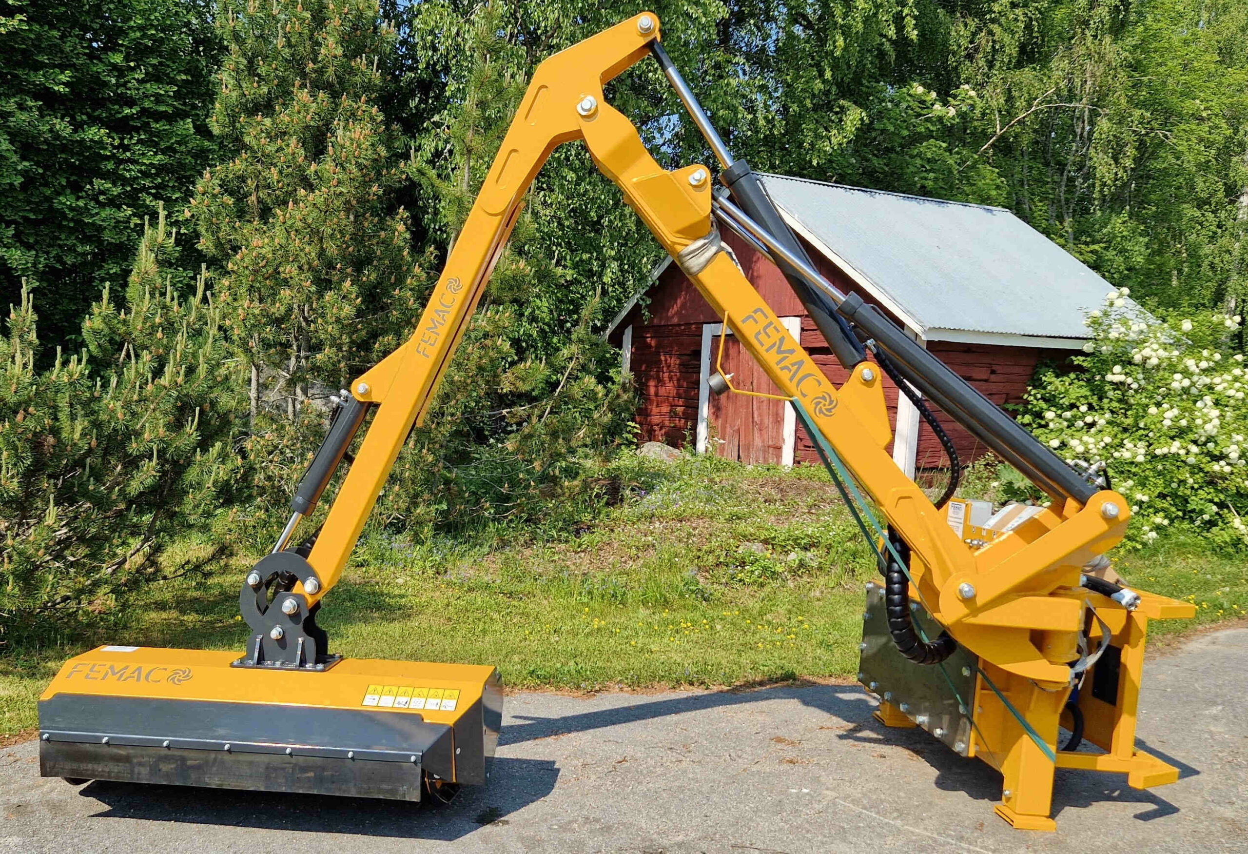 Femac DF6 takaviistosta