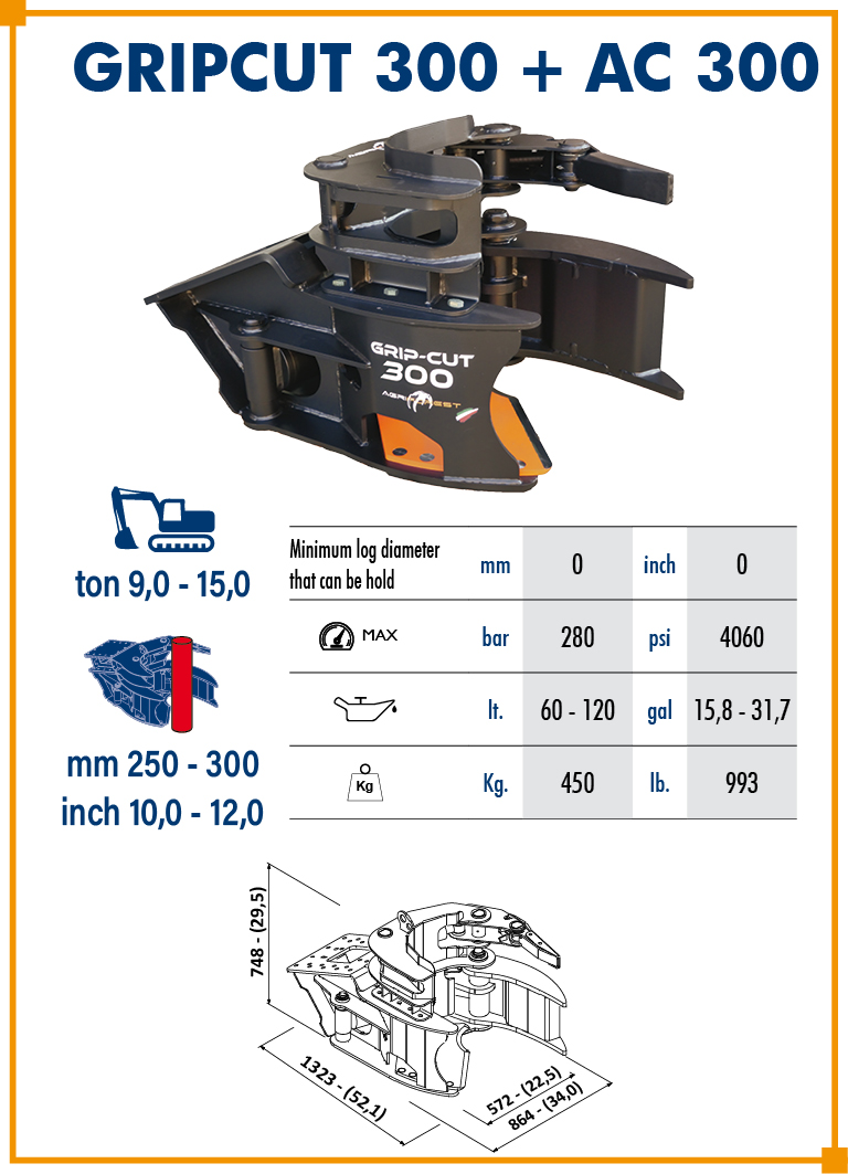 AgriForest Gripcut 300 energiakoura - Image 8