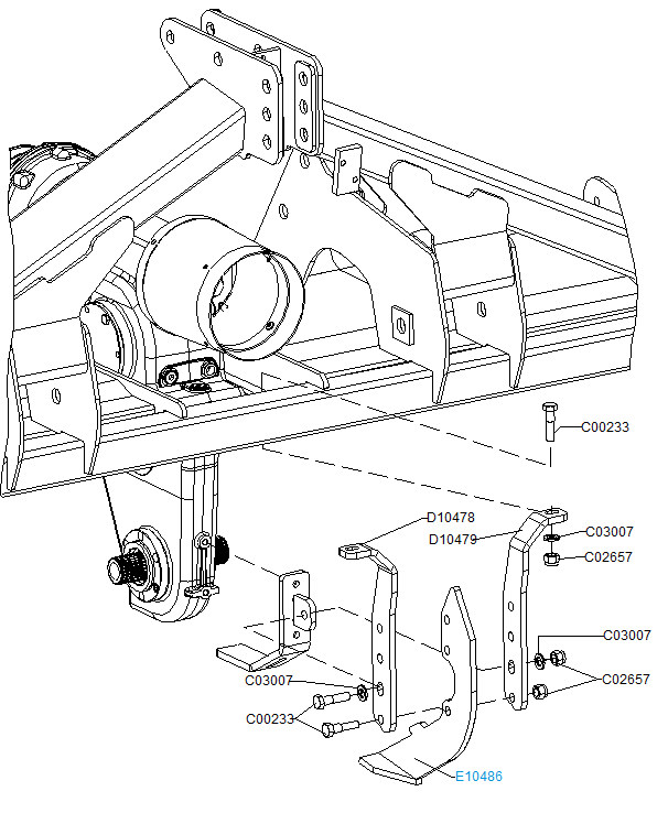 IG kivenahautaajan keskiteräsarja kevyille maille