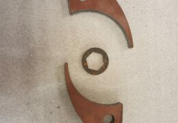 Terän korvake, Hardox, pari