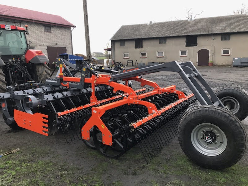 Mandam GAL-C 3,5m lautasmuokkain hinattavana - Ennakkomyynti - Image 3