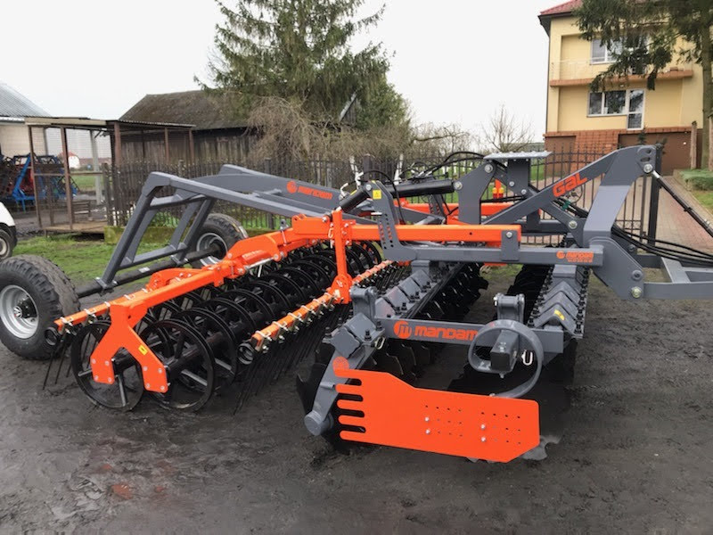 Mandam GAL-C 3,5m lautasmuokkain hinattavana - Ennakkomyynti - Image 2