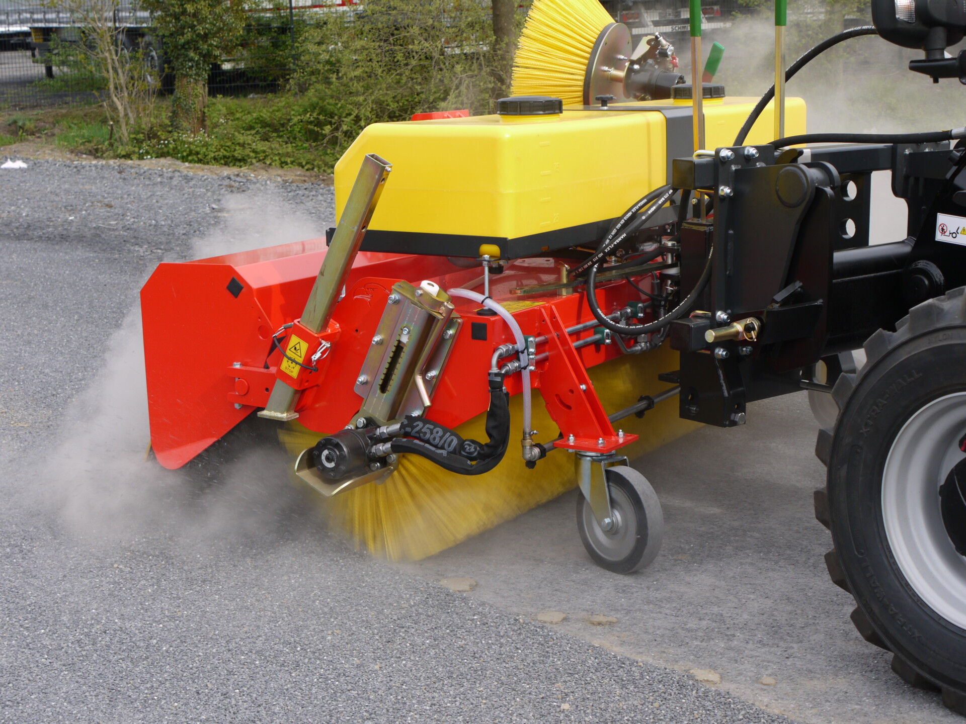 Adler K600 Avoharja & Keräävä harjalaite - Image 4