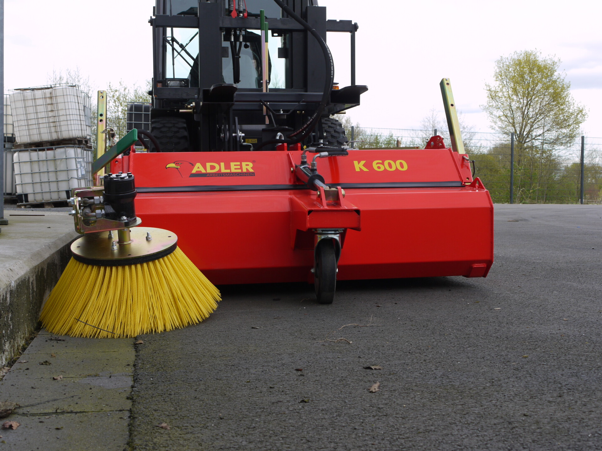 Adler K600 Avoharja & Keräävä harjalaite - Image 2