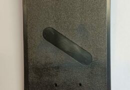 Piennarmurskaimen etusuojaläppä, muovinen, halk. 22mm 1