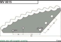 Pystyruuvin terä Faresin, alkuperäisosa CMV0015