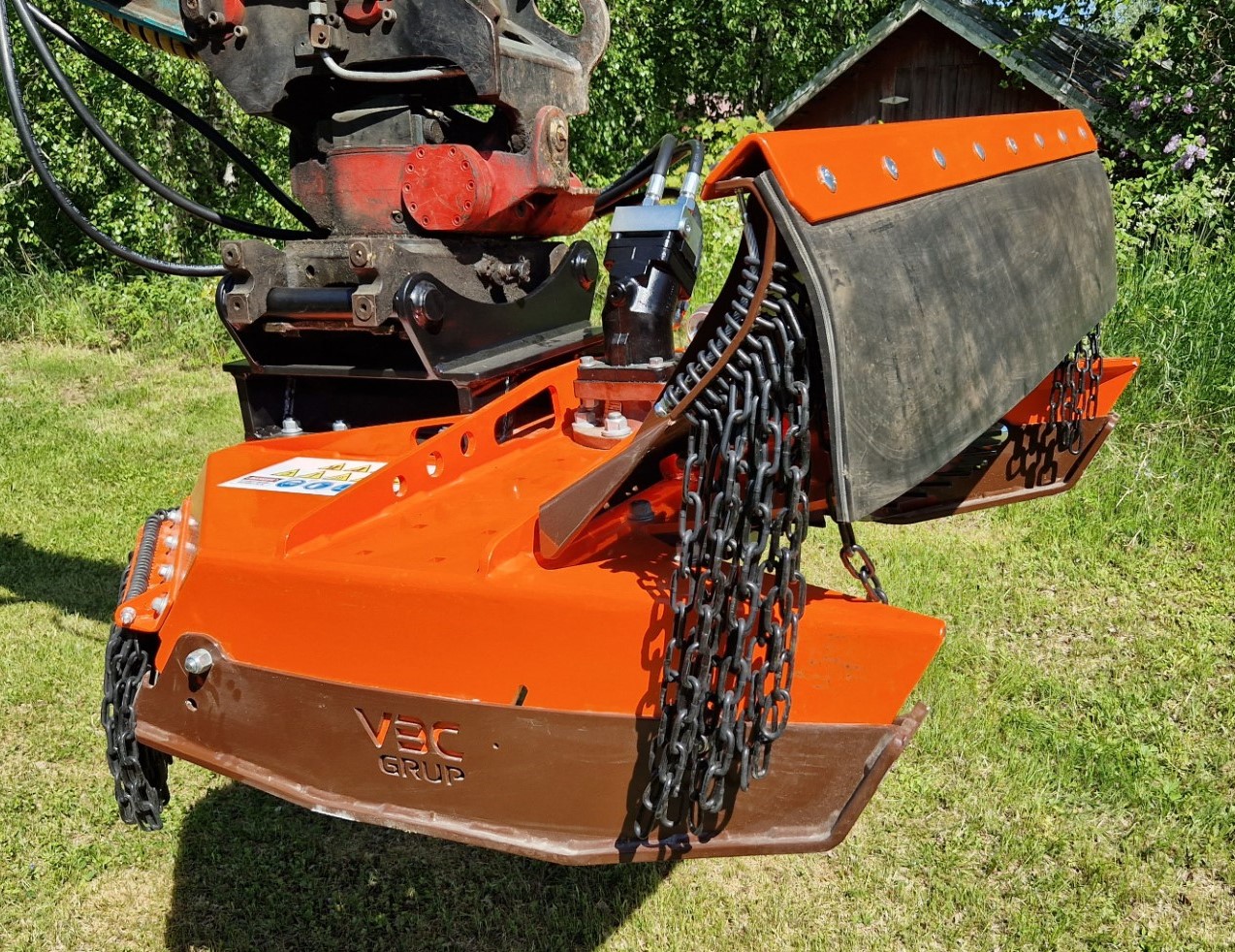 RCH 1150 HD sivulta päin kuvattuna