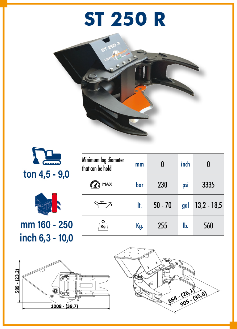 AgriForest ST 250 R energiakoura - Image 8