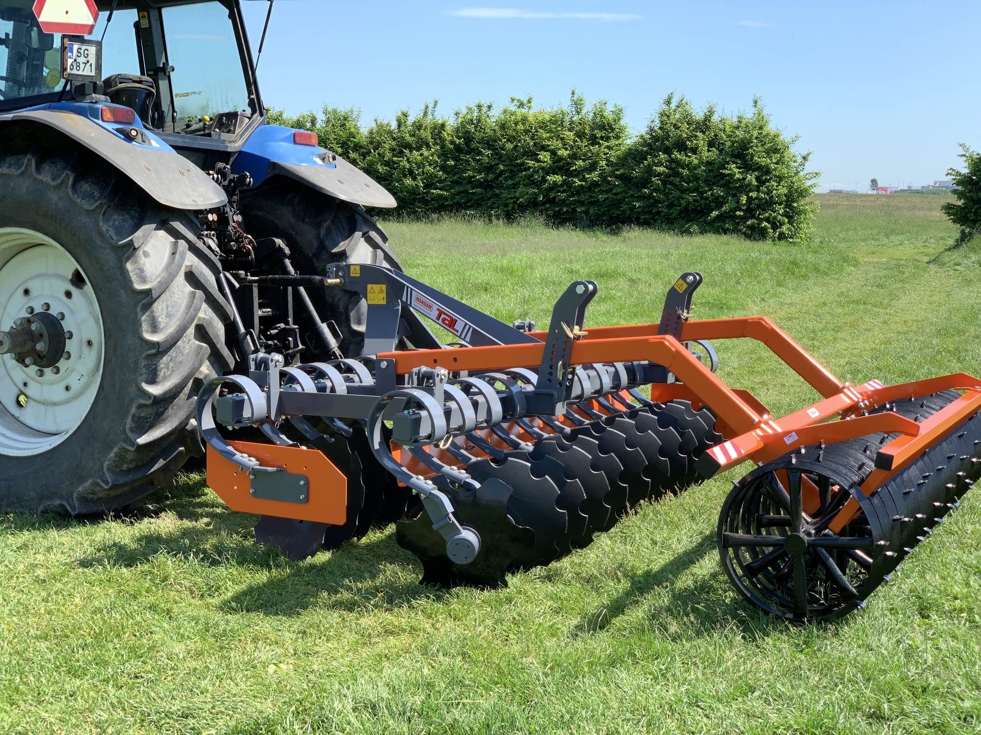 Mandam TAL-C 3,5 lautasmuokkaimet kivisille maille - Ennakkomyynti